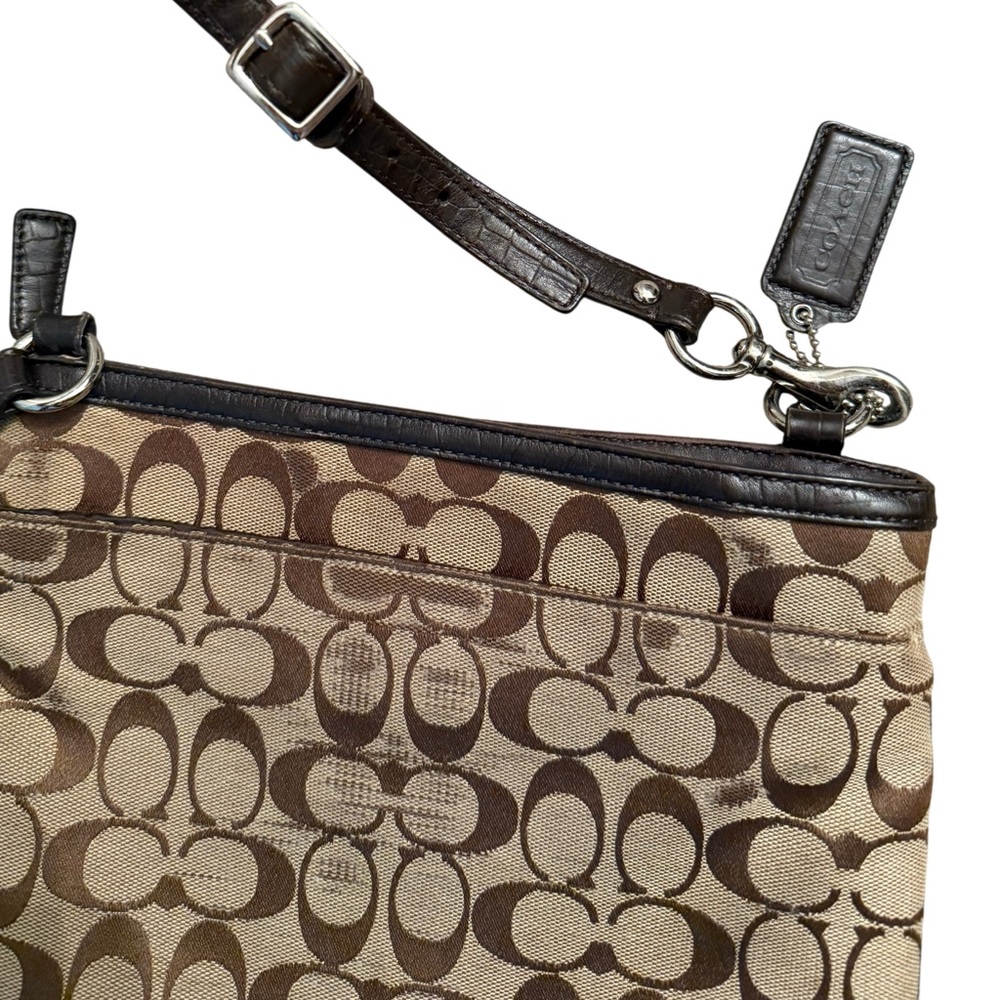 COACH Signature Canvas Crossbody - Picture 5 of 10